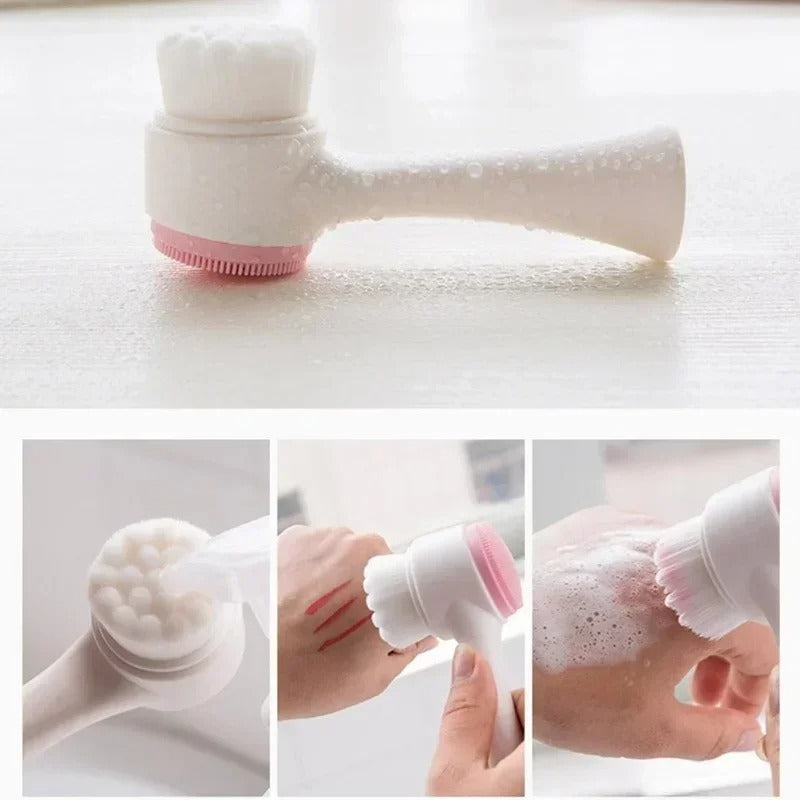 Portable Facial Cleansing & Massage Brush |