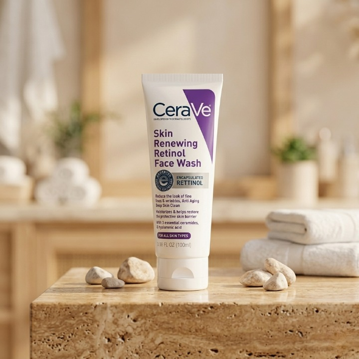 CeraVe Renewing Retinol Face Wash
