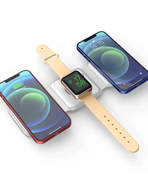 3 in 1 Magnetic Foldable Wireless Charging