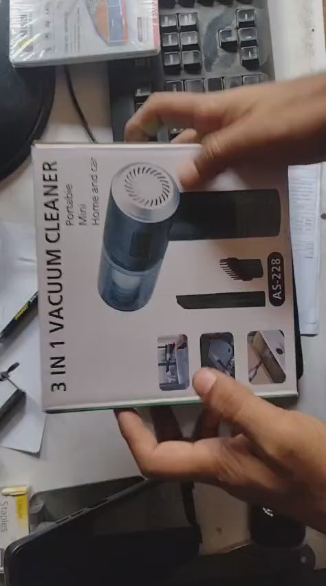 3 In 1 Portable Vacuum Cleaner For Car Home